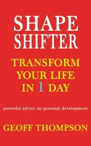 Cover of Shape Shifter by Geoff Thompson