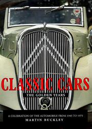 Front cover of Classic Cars by Martin Buckley