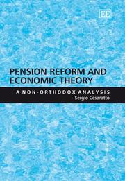 Cover of Pension reform and economic theory by Sergio Cesaratto
