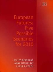 Front cover of European futures by Gilles Bertrand