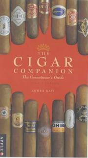 Front cover of The cigar companion by Anwer Bati