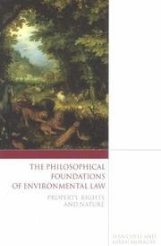 Front cover of PHILOSOPHICAL FOUNDATIONS OF ENVIRONMENTAL LAW: PROPERTY, RIGHTS AND NATURE by SEAN COYLE