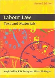 Cover of Labour law by K. D. Ewing