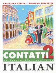 Cover of Contatti by Mariolina Freeth