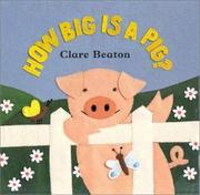 Cover of How Big Is a Pig? by Stella Blackstone