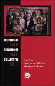 Cover of Individual Self, Relational Self, Collective Self by C. Sedikides