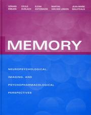 Cover of Memory by Gerard Emilien