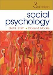 Front cover of Social psychology by Eliot R. Smith