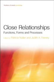 Cover of Close relationships by Patricia Noller