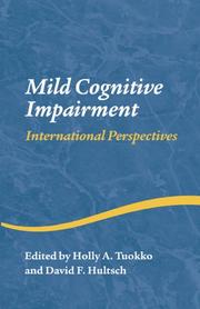 Front cover of Mild cognitive impairment by Holly Tuokko
