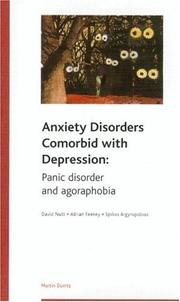 Front cover of Anxiety disorders comorbid with depression by Spilios Argyropoulos