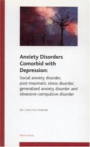 Cover of Anxiety Disorders Comorbid with Depression by Dan J. Stein