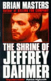 Front cover of The shrine of Jeffrey Dahmer by Brian Masters