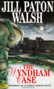 Front cover of The Wyndham Case by Jill Paton Walsh