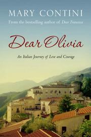 Cover of Dear Olivia by Mary Contini