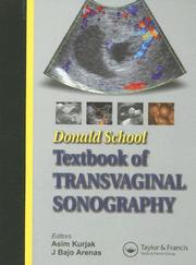 Front cover of Donald School Textbook of Transvaginal Sonography by Asim Kurjak