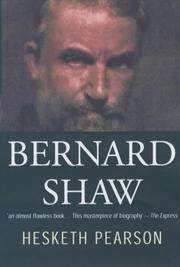 Cover of Bernard Shaw by Hesketh Pearson