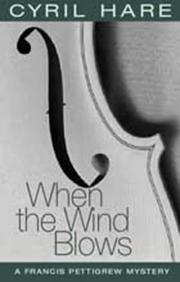 Cover of The wind blows death by Cyril Hare