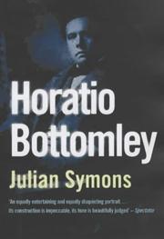 Cover of Horatio Bottomley by Julian Symons