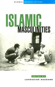 Front cover of Islamic Masculinities (Global Masculinities) by Lahoucine Ouzgane