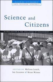Cover of Science and citizens by Melissa Leach