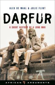 Cover of Darfur by Julie Flint
