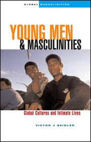 Front cover of Young Men and Masculinities by Victor J. Seidler