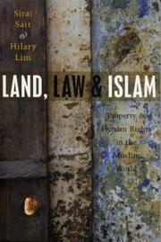 Front cover of Land, law, and Islam by Siraj Sait