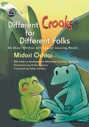 Front cover of Different croaks for different folks by Midori Ochiai