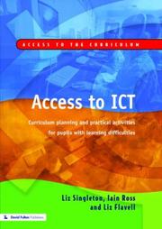 Cover of Access to ICT by Liz Singleton