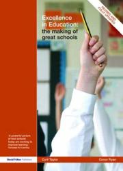 Front cover of Excellence in education by Cyril J. H. Taylor