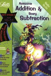 Front cover of Awesome Addition & Scary Subtraction by Paul Broadbent