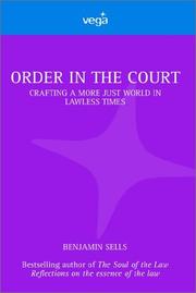 Front cover of Order in the Court by Benjamin Sells