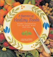 Front cover of A harvest of healing foods by Christine McFadden