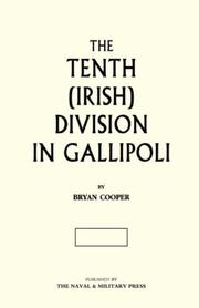 Cover of The Tenth (Irish) Division in Gallipoli by Bryan Cooper