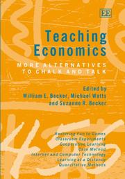 Cover of Teaching economics by William E. Becker