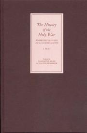 Front cover of The history of the Holy War by Ambroise