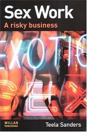 Front cover of Sex work by Teela Sanders