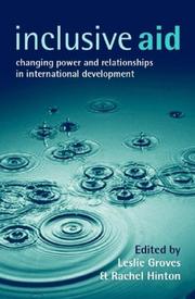Front cover of Inclusive aid by Leslie Christine Groves