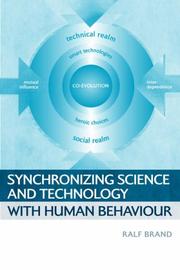 Cover of Synchronizing Science and Technology with Human Behaviour by Ralf Brand