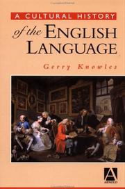 Front cover of A Cultural History of the English Language by Gerry Knowles