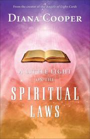 Front cover of A Little Light on the Spiritual Laws by Diana Cooper