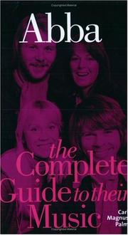 Cover of ABBA by Carl Magnus Palm
