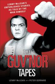 Cover of The Guv'nor tapes by Peter Gerrard