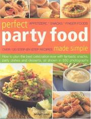 Front cover of Perfect Party Food Made Simple by Bridget Jones