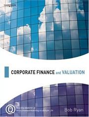 Cover of Corporate Finance and Valuation by Bob Ryan