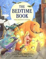 Front cover of The Bedtime Book by Kathy Henderson