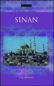 Cover of Sinan by J.M. Rogers