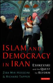 Front cover of Islam and democracy in Iran by Hasan Yousefi Eshkevari