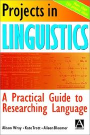 Cover of Projects in linguistics by Alison Wray
